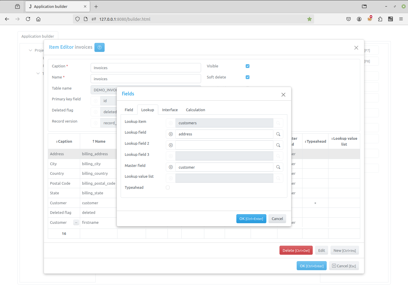 Master field example
